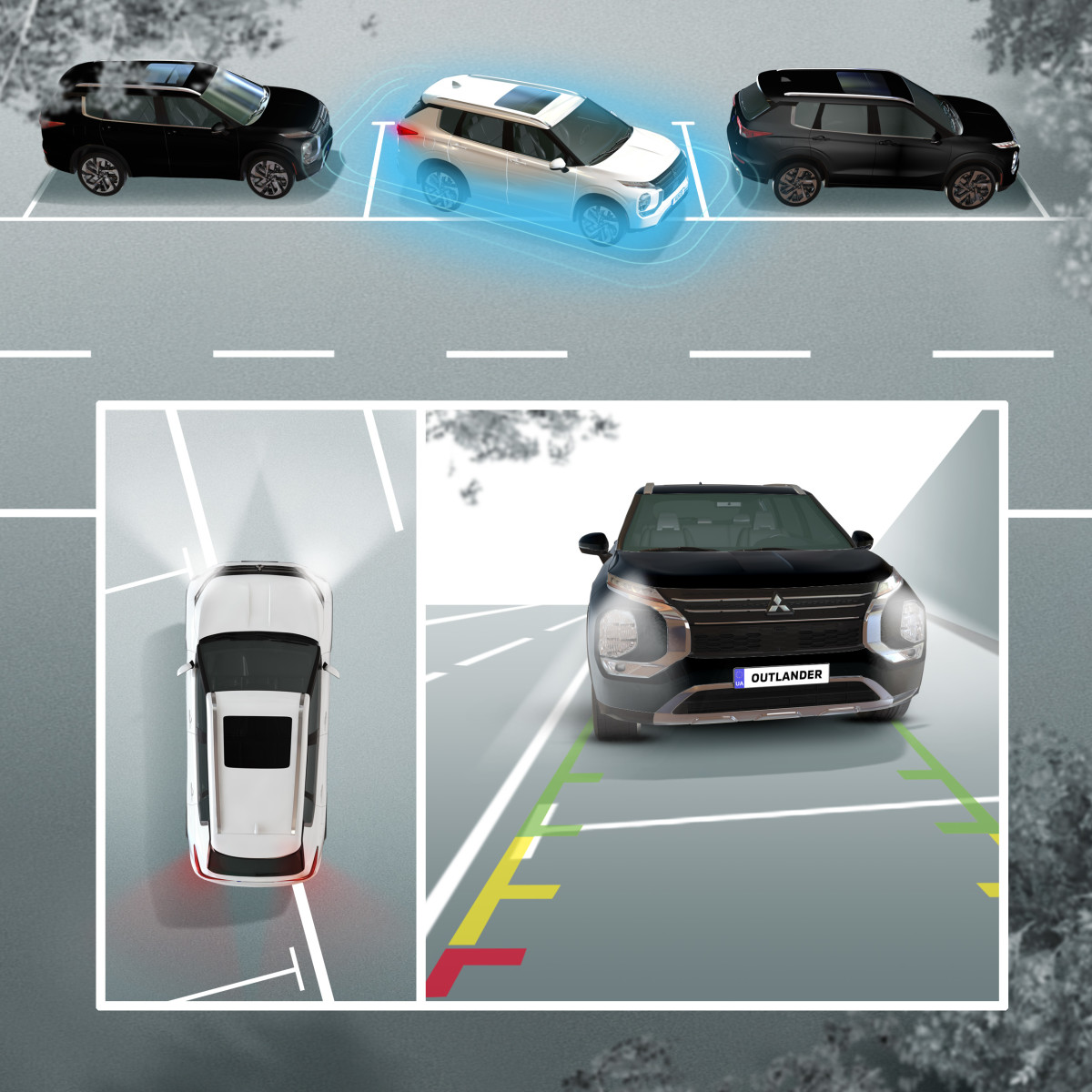 Система запобігання фронтальних зіткнень з розпізнаванням пішоходів (Forward Collision Mitigation system [FCM])